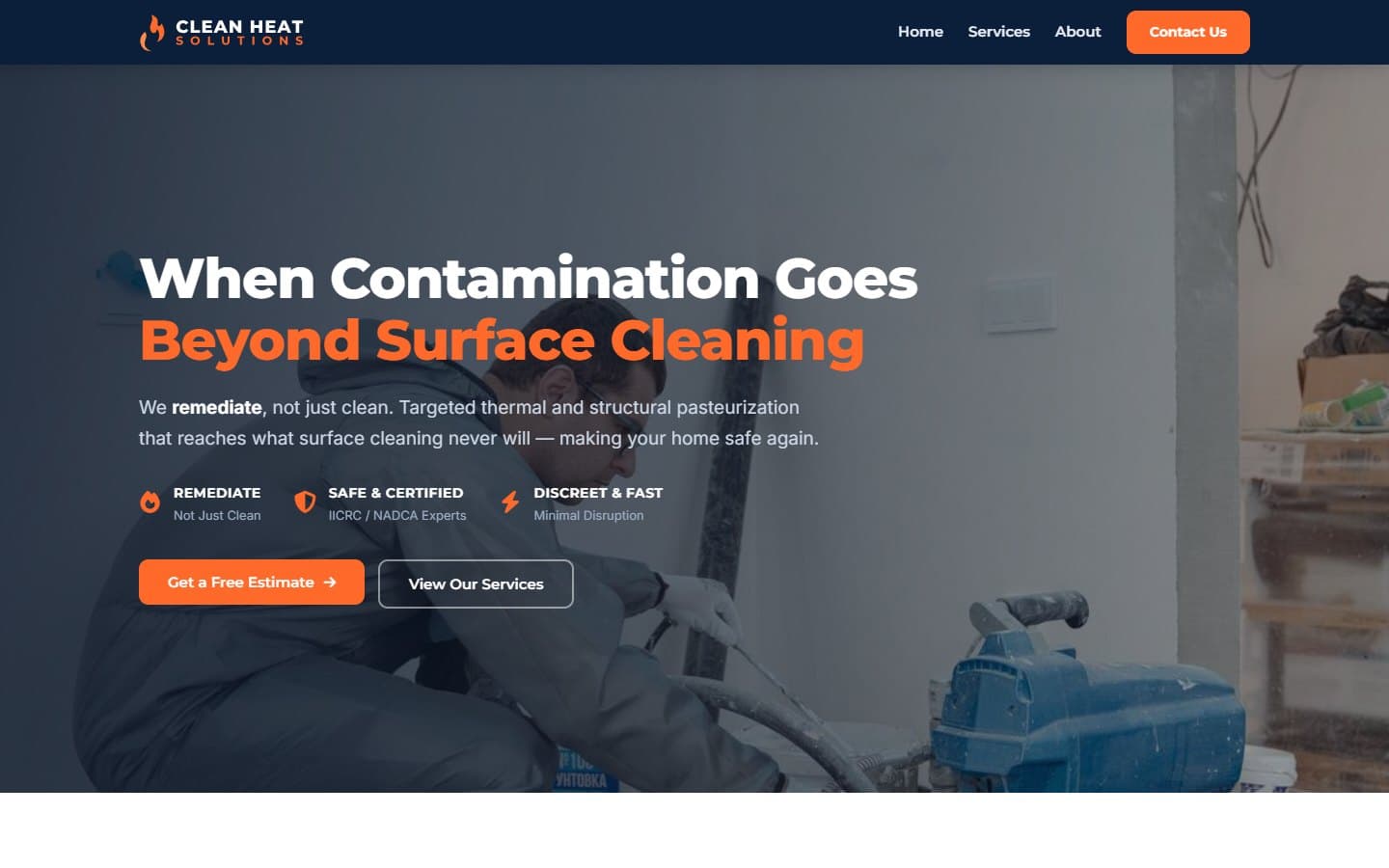 Clean Heat Solutions website