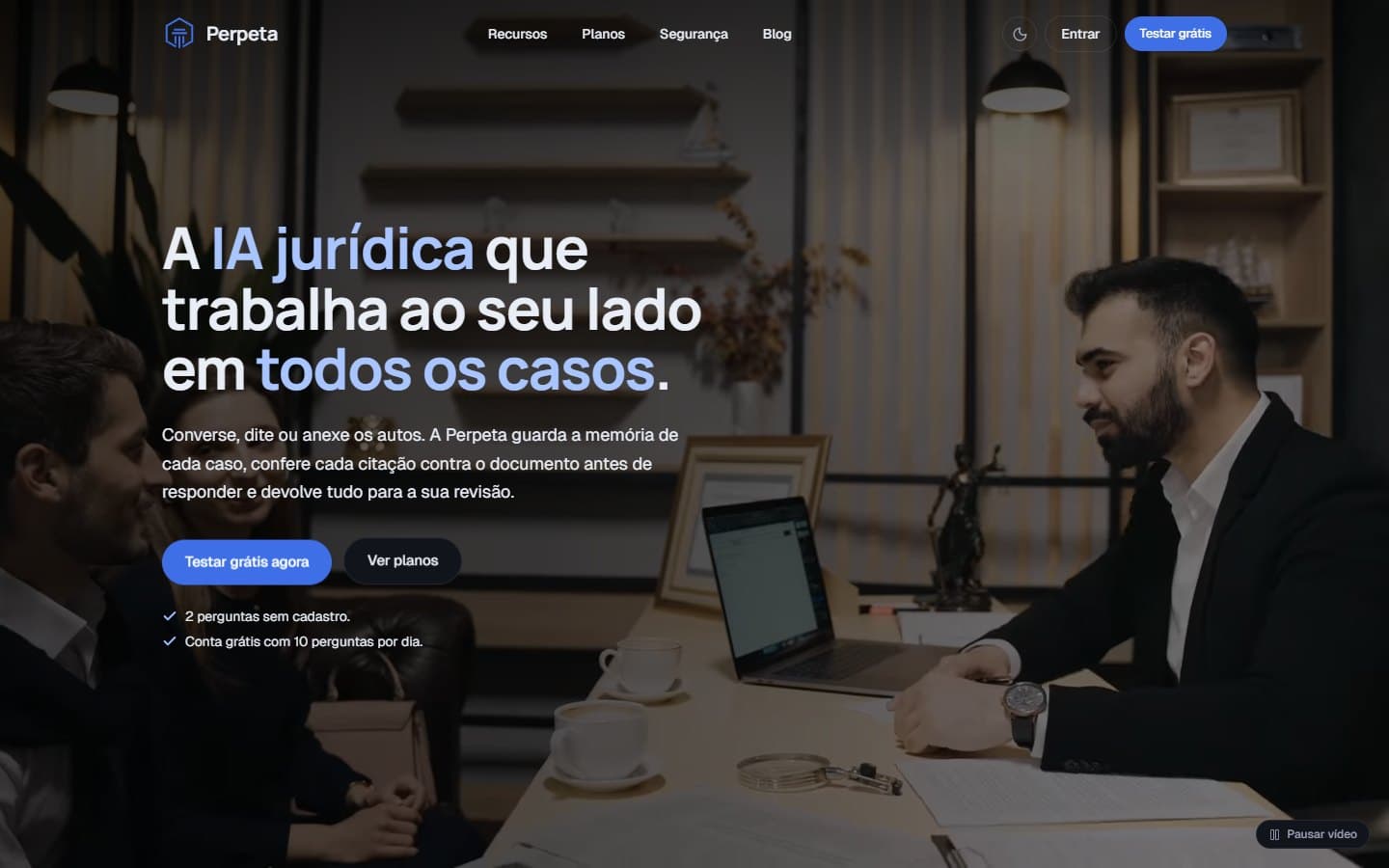 Perpeta website